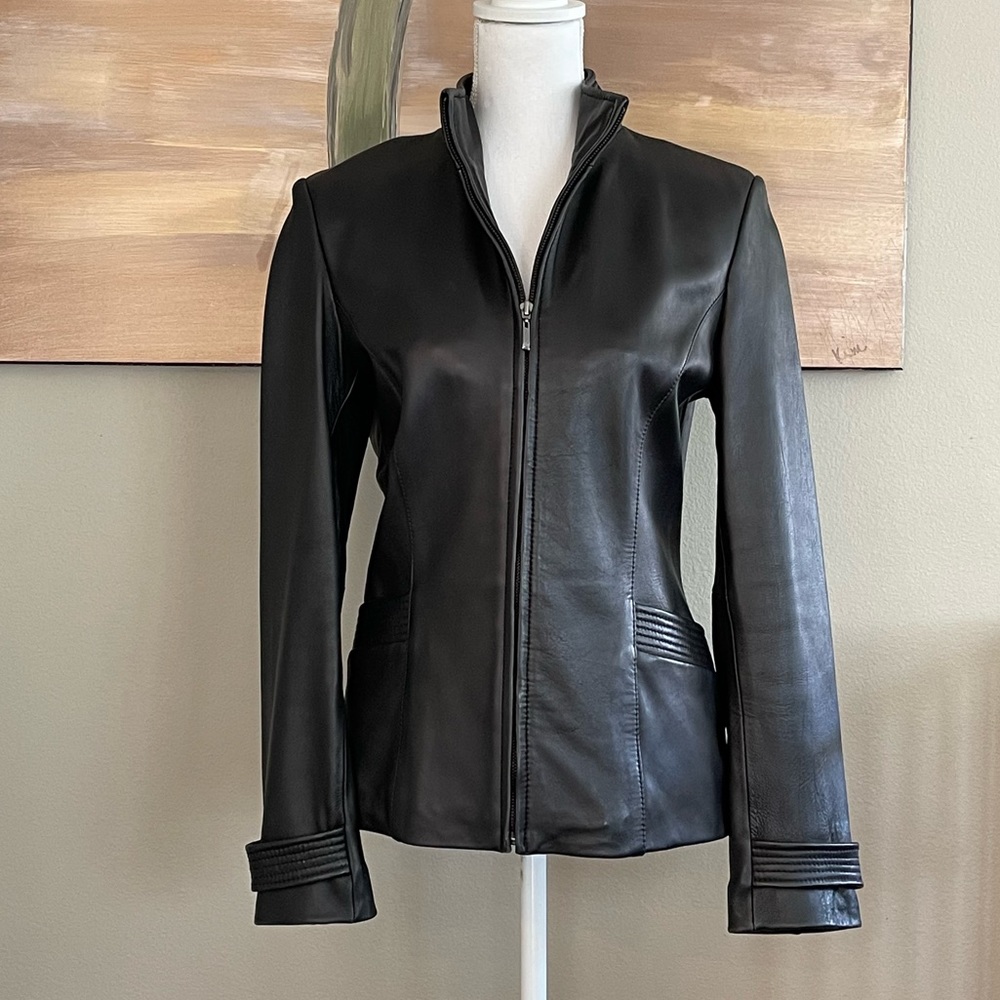 Kenneth Cole Reaction Leather Jacket